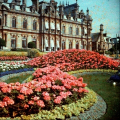Waddesdon Manor from the parterre c.1910