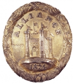 Badge of office of the Alliance British and Foreign Life and Fire Assurance Company 1825