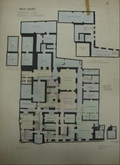 Plans of second New Court