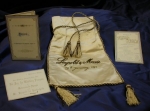 Documents and souvenirs of of the wedding